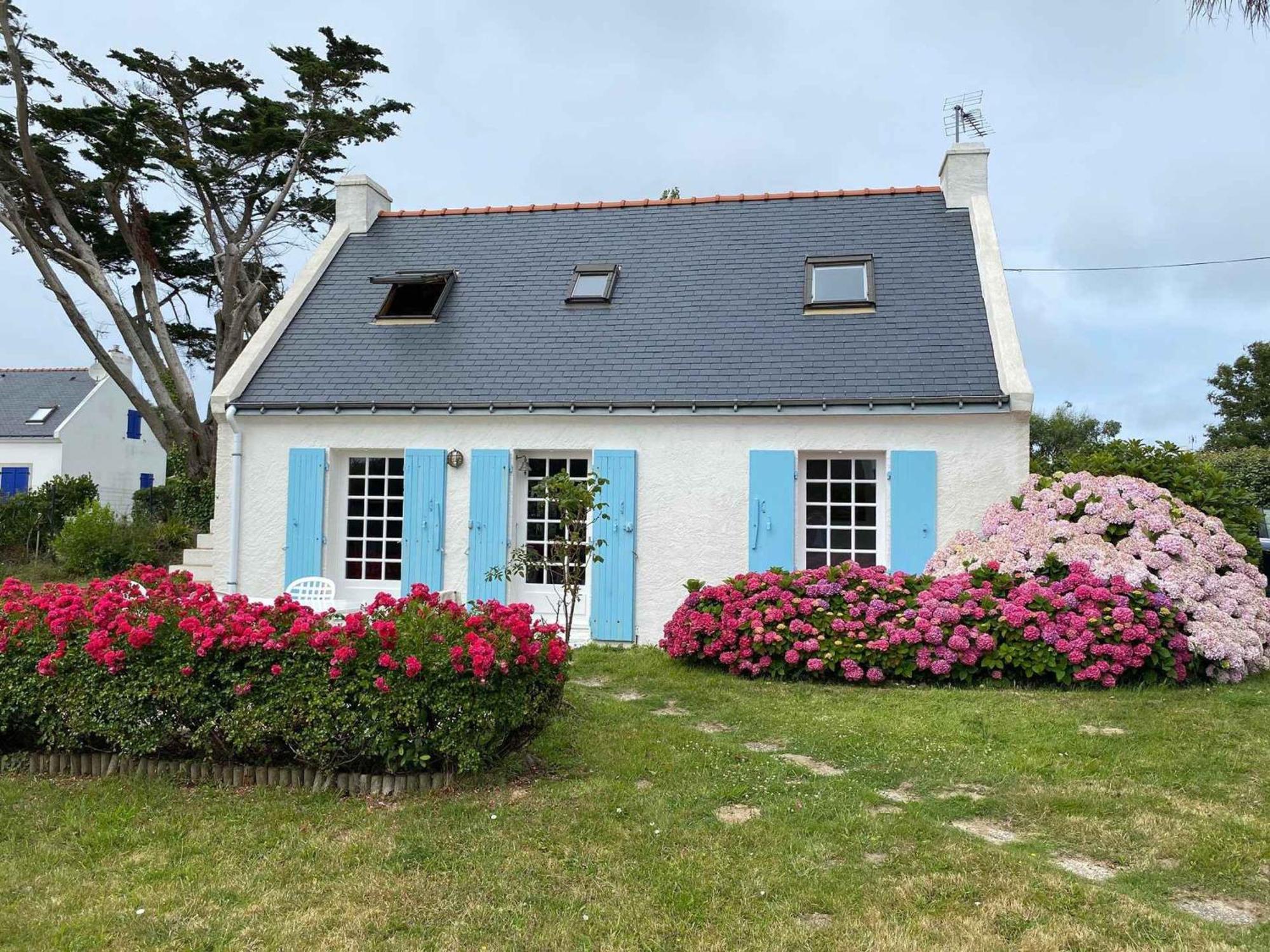 Maison Confortable Pres De La Mer Et Du Bourg, Calme Et Authenticite A Sauzon. - Fr-1-418-153 Dış mekan fotoğraf